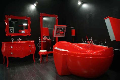 60 Red Bathroom Ideas [Huge Image Gallery!] - Home Decor Bliss ...