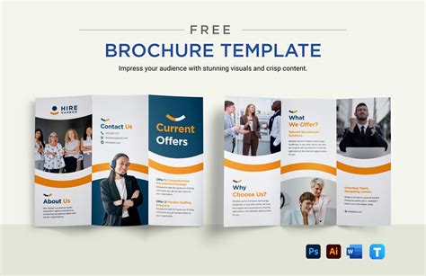 Free Brochure Template - Download in Word, Illustrator, PSD | Template.net