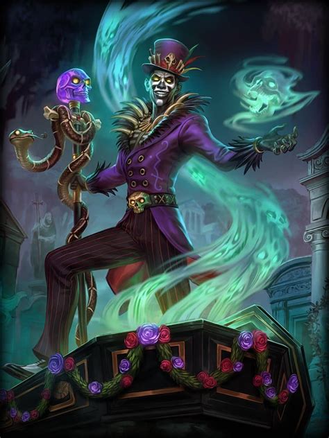 The Gods Of Smite ~ Baron Samedi, Vodoun Loa Of The Dead - The Game of Nerds