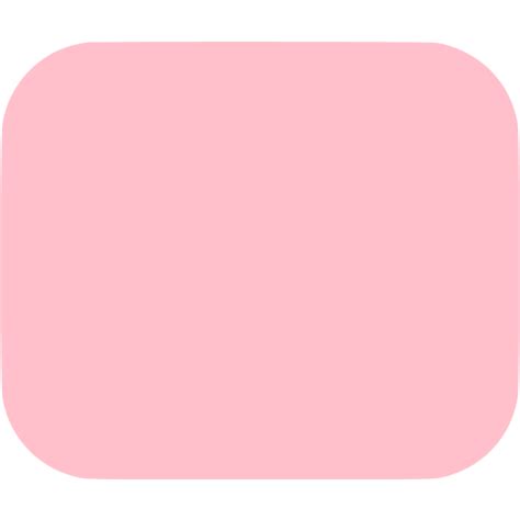 Pink rounded rectangle icon - Free pink rectangle icons