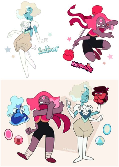 Steven Universe Fusions All She s thought to be a fusion of rose garnet amethyst and pearl