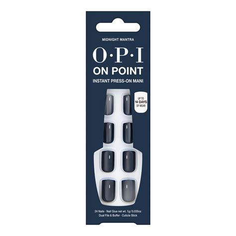 OPI Midnight Mantra Press-On Nails | Press-on Nails | Sally Beauty