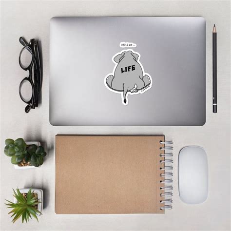 Funny stickers for laptops, funny cartoon stickers, stickers life, small cartoon character ...