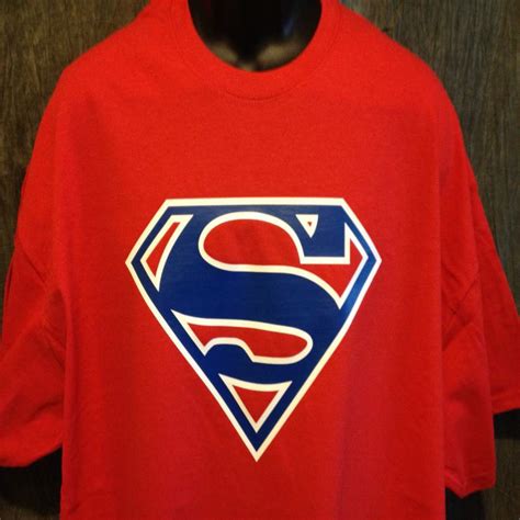 Superman Logo Variant Red Alternate-Color Superman Logo Tshirt – Kabusvuya