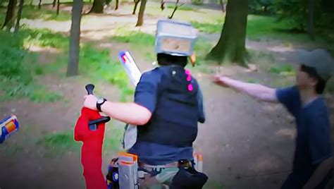 Nerf War in Central Park New York! | BLEENGA