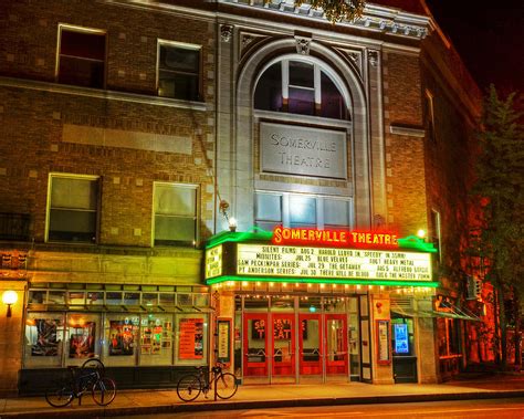 Somerville Theater in Davis Square Somerville MA Photograph by Toby ...