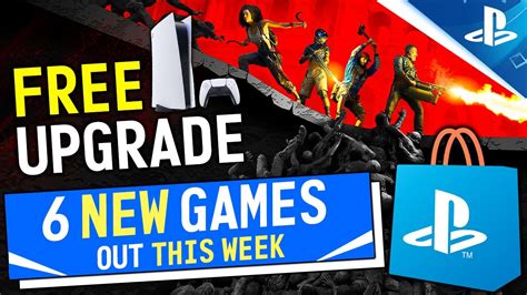 6 NEW PS4/PS5 Games Out THIS WEEK! New FREE PS5 Upgrade, Huge Remake ...