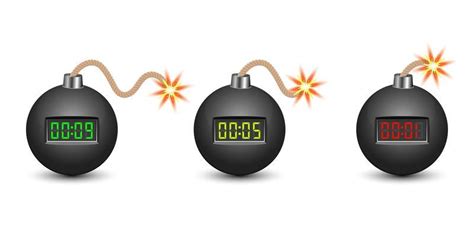 Bomb Timer Vector Art, Icons, and Graphics for Free Download