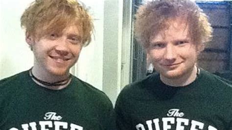 Rupert Grint And Ed Sheeran Look Alike