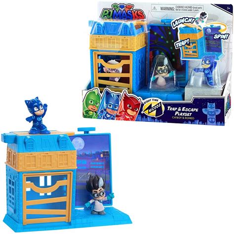 PJ Masks Nighttime Micros Trap & Escape Playset – Toys4me