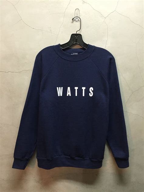 vintage sweatshirt, 80s, Watts, Los Angeles, vintage Watts sweatshirt, Watts gangs, blue ...