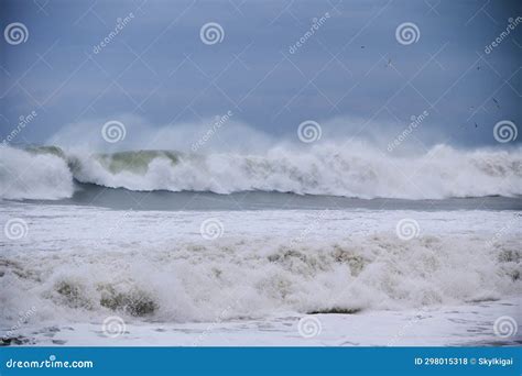 Raging Huge Waves during an Incredibly Powerful Storm in the Black Sea ...