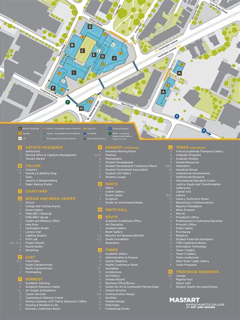 Campus Offices | MassArt Graduate Student Resources