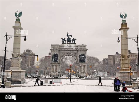 Grand Army Plaza arch Brooklyn New York Stock Photo - Alamy