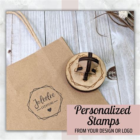 Personal Logo Stamper Custom Logo Handstamp Business - Etsy