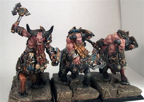 Chaos Dwarf Bull Centaurs | Warhammer fantasy battle, Fantasy battle, Dwarf