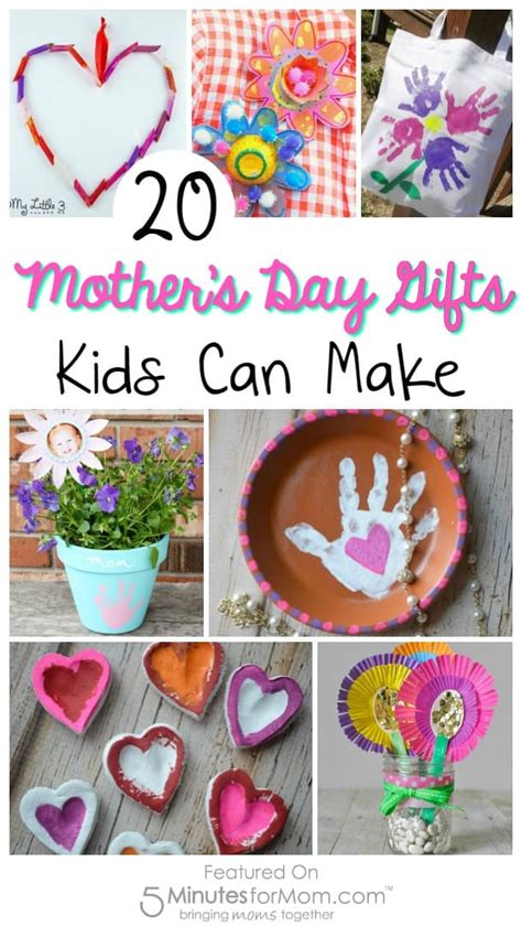 20 Mother's Day Gifts Kids Can Make