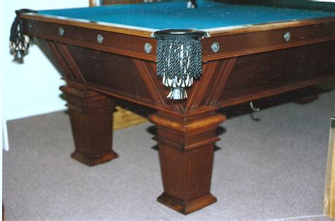 Vintage & Antique Pool Tables – Sequoia Billiard Supply