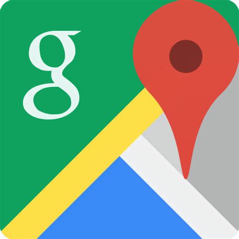 Google Maps Icon - Download in Flat Style