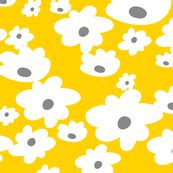 giant-daisies_pat by thislittlestreet | Custom fabric, Fabric, Hello kitty