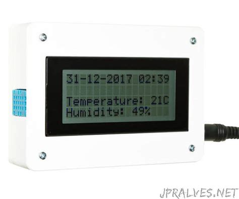 Temperature and Humidity Monitor - jpralves.net