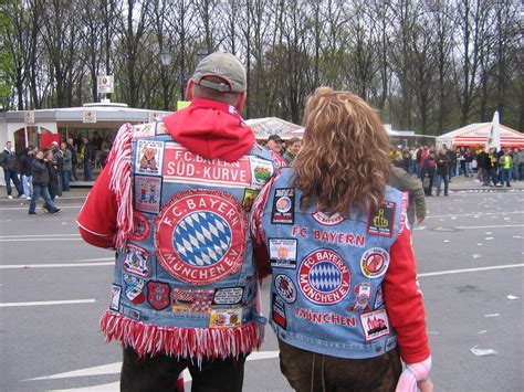 Bayern Munich fans at Berlin's Fan Mile-I love their jackets! They posed for me! | Bayern munich ...