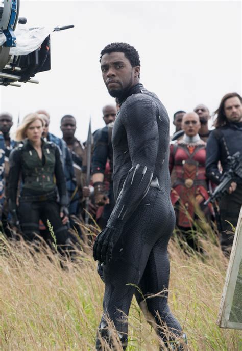 BLACK & BLUE — Chadwick Boseman - Avengers: Infinity War (2018)