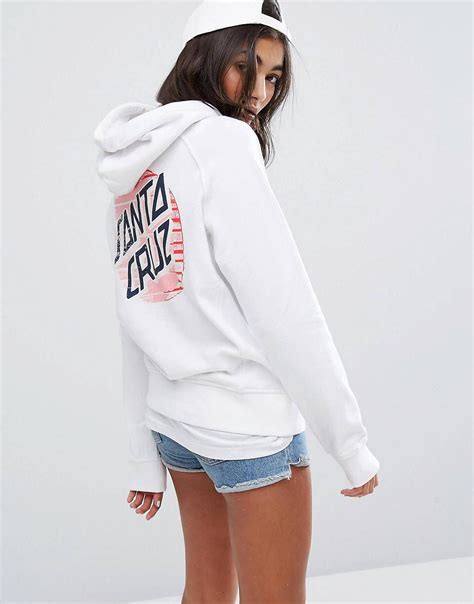 Santa Cruz - Sweat à capuche avec logo et imprimé pop | ASOS | Hoodies, Cute travel outfits, Fashion