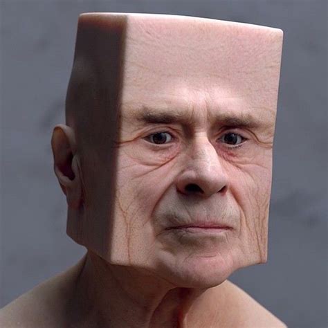 Image result for square head Photomontage, 3d Scanner, Kreative Portraits, Creators Project, Art ...