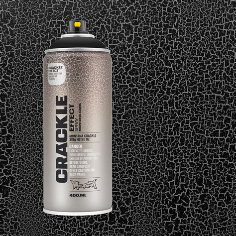 Montana Effect Crackle Spray Traffic Black 400ml