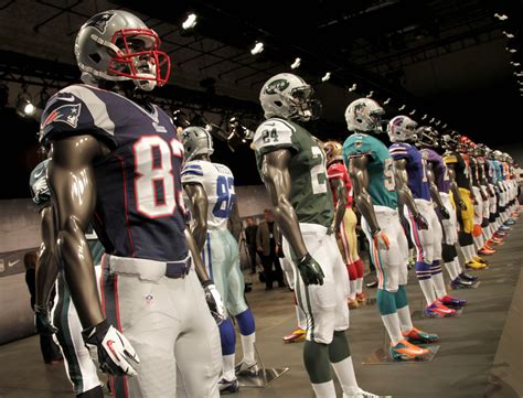 NFL New Uniforms: Nike Reveals New Jerseys For Professional Football ...