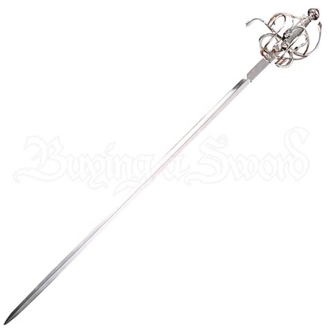 Italian Brass Basket Rapier - AH-3341 by Medieval Swords, Functional ...