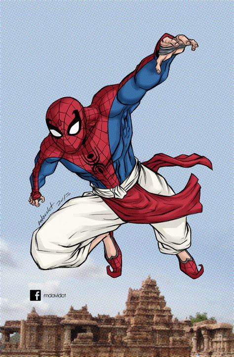 INDIAN SPIDERMAN | Spiderman art sketch, Funny paintings, Spiderman art