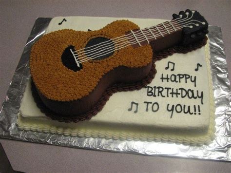 Bildergebnis für guitar cake | Guitar cake, Guitar birthday cakes ...