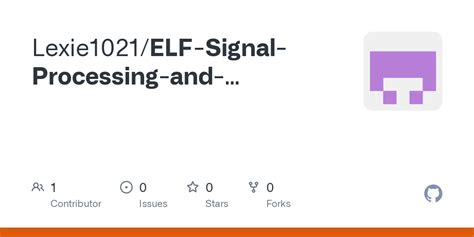 GitHub - Lexie1021/ELF-Signal-Processing-and-Denoising-Using-Deep-Learning-