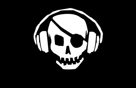 Hacker Skull: 4K Ultra HD Tech Logo Wallpaper