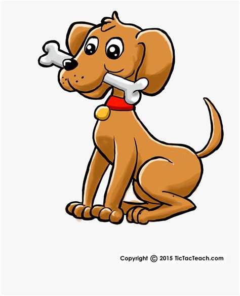 Dog Bone Clipart High Resolution - Dog With Bone Cartoon Png , Free Transparent Clipart - ClipartKey