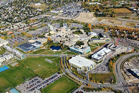 Aerial Views of Mount Royal University | Facilities Management Department