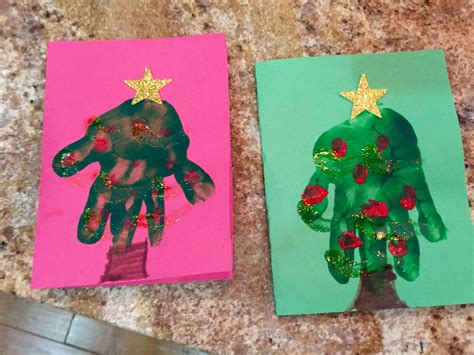 Crafty DIY Kids Christmas Cards - Morningside Nannies