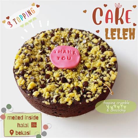 Jual Cake coklat leleh lumer | cokelat cake | brownies panggang fudge ...