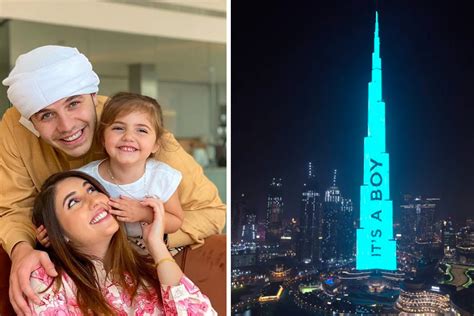 YouTube Family Have An Iconic Gender Reveal Projected On Burj Khalifa | About Her