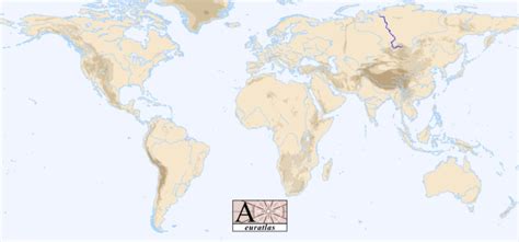 Yenisei River Map