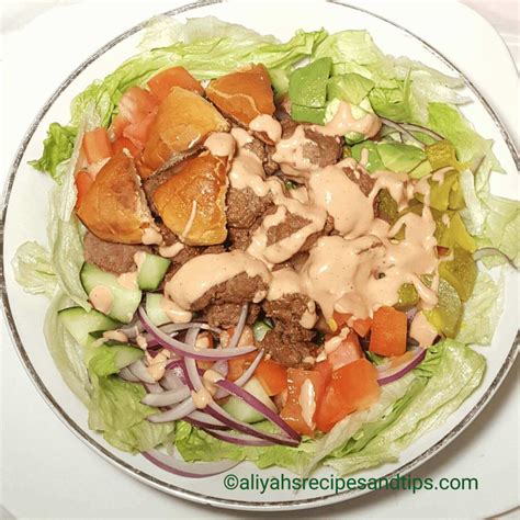 Cheeseburger Salad