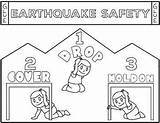 Earthquake Awareness Coloring Pages 2025 sketch template