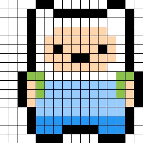 Finn pixel art – Artofit