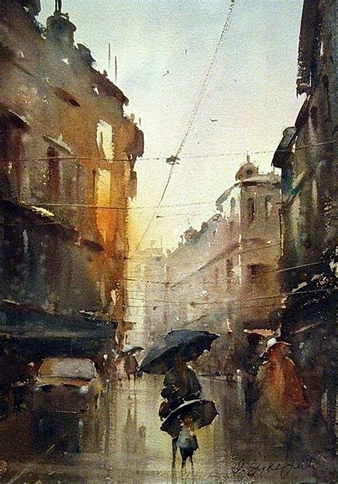 Pin by Paulo Magalhães e Silva on Artes 2 / Arts 2 | Cityscape painting ...