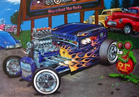 Rat Fink Style Art | Photo: hsdfsdfsdfsdf.jpg | Rat Fink, Tiki, Car and ...