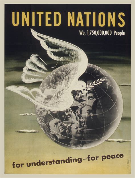 Vintage poster - United Nations Painting by Vintage Images | Pixels