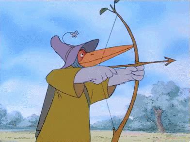 Disney Robin Hood GIF - Disney Robin Hood Arrow - Discover & Share GIFs