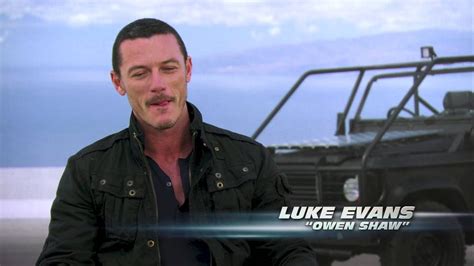 LUKE EVANS - FAST AND FURIOUS 6 OWEN SHAW (BLU RAY EXTRA - YouTube